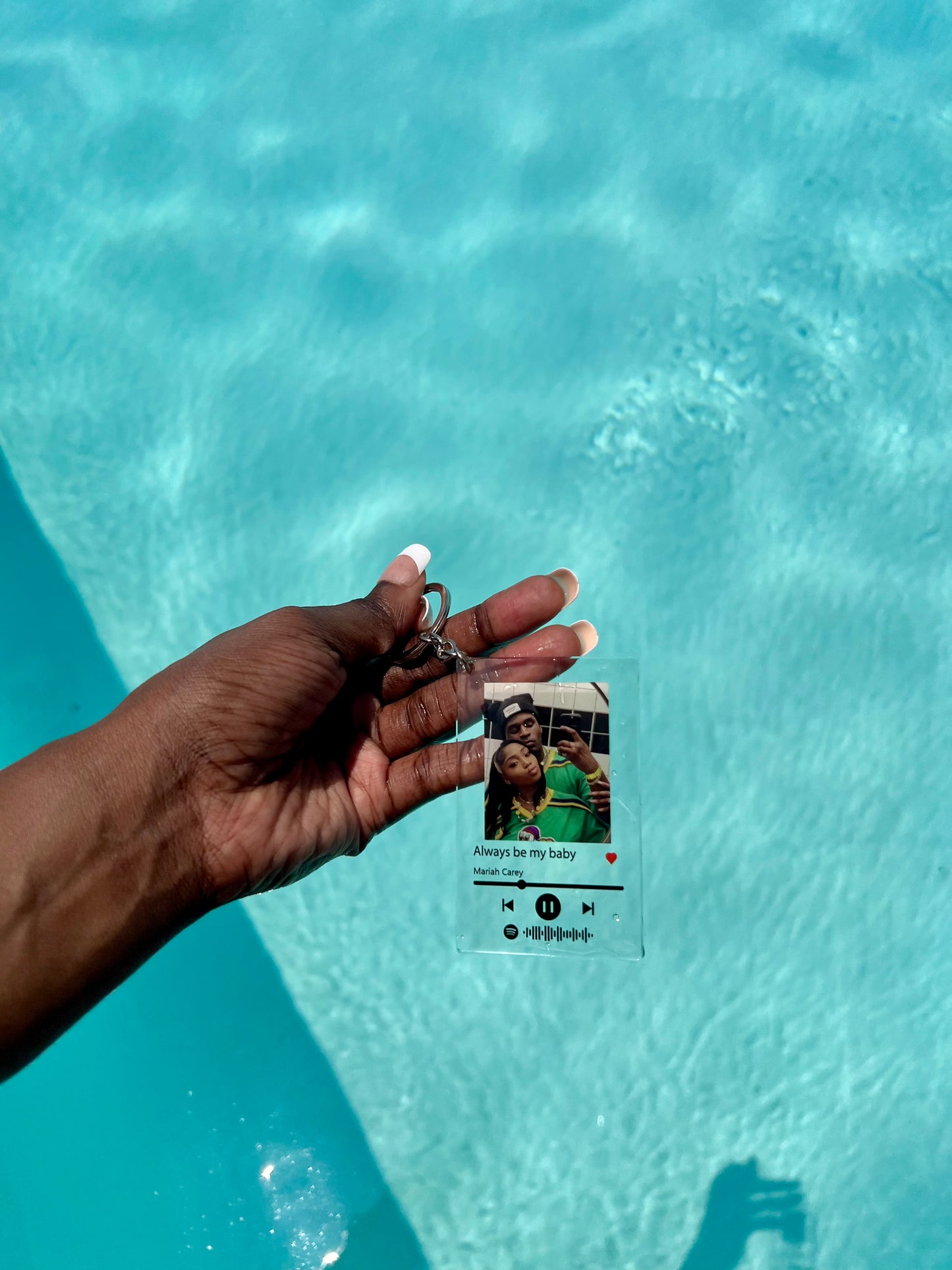 Custom Spotify Keyholder – Your Song & Photo Gift