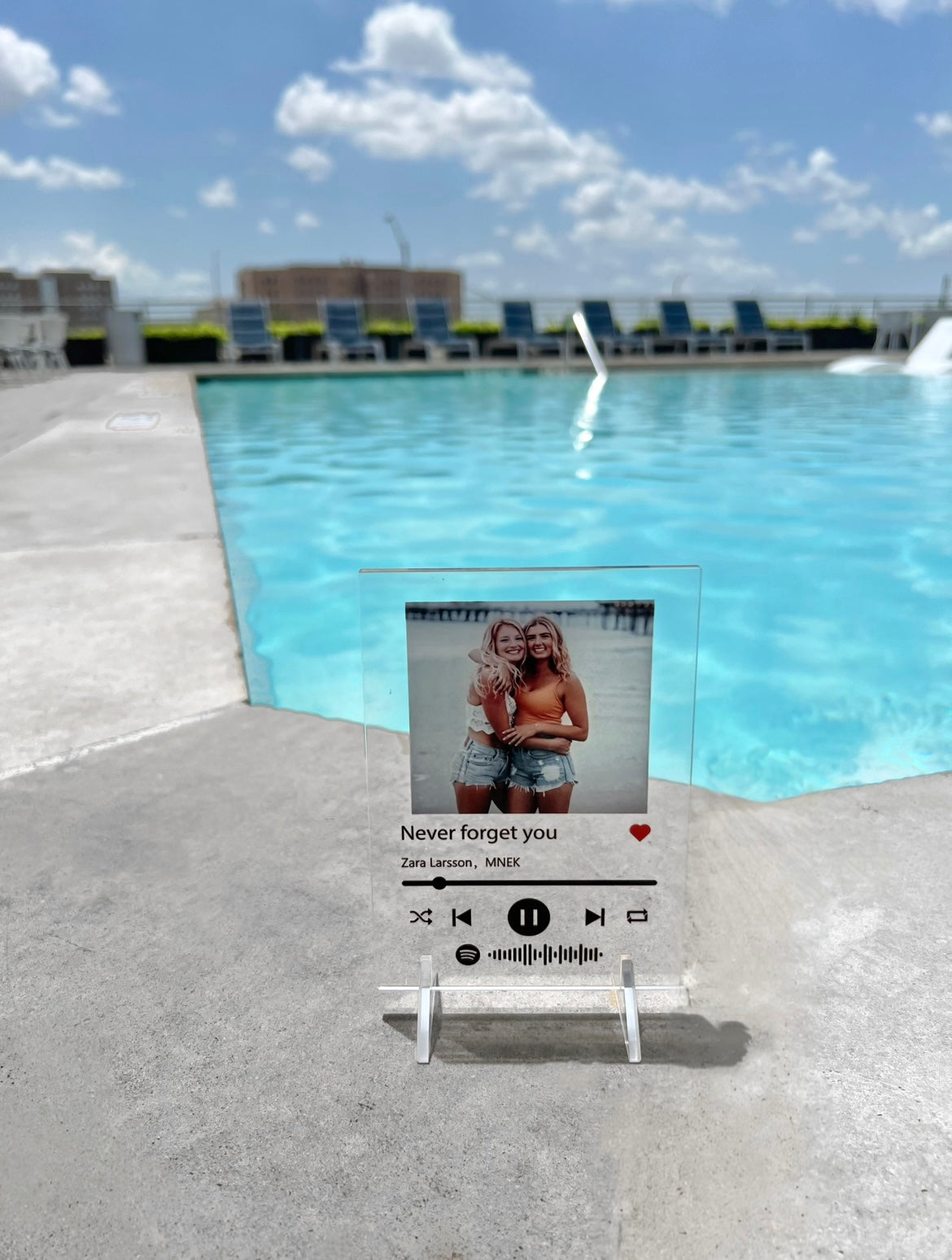 Custom Spotify Plaque – Song & Photo Memory Gift