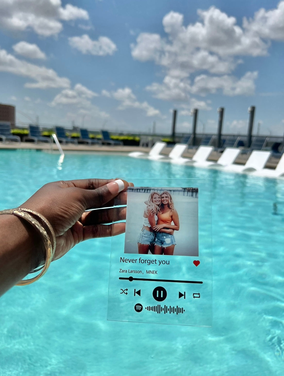 Custom Spotify Plaque – Song & Photo Memory Gift