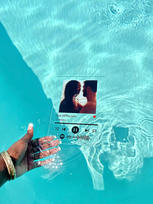 Custom Spotify Plaque – Song & Photo Memory Gift